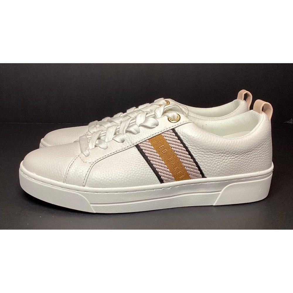 Ted Baker Bailey Sneaker Women's Size 6 White NIB